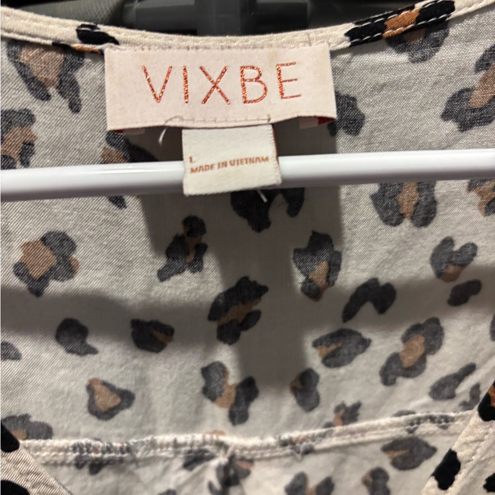 Vixbe Leopard Print Top